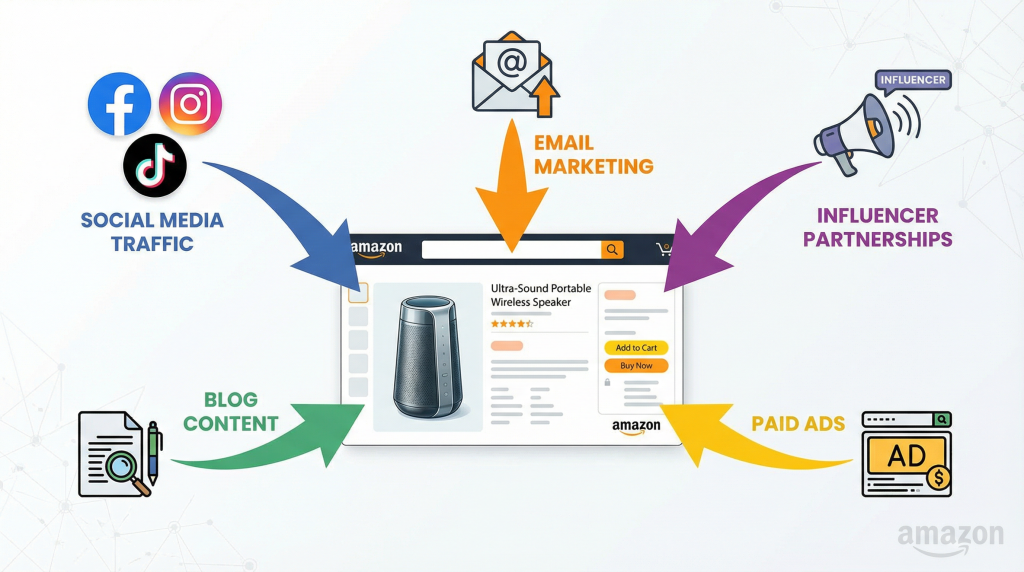 Amazon external traffic
